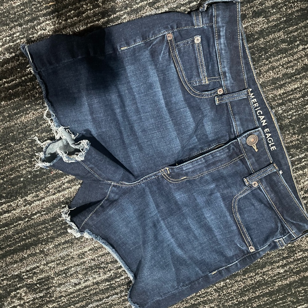 American eagle jean shorts